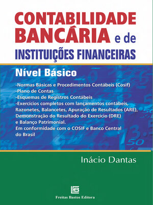cover image of Contabilidade Bancária e de Instituições Financeiras